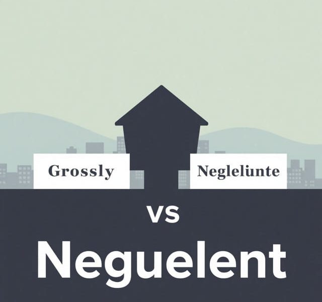 Grossly Negligent Vs Negligent