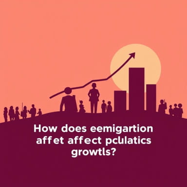 How Does Emigration Affect Population Growth