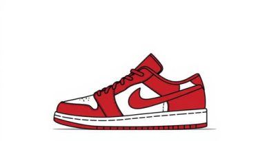 Jordan 1 Low Crimson Tint