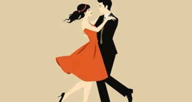 Old Fashioned Dance In Duple Time