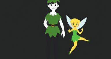 Peter Pan And Tinkerbell Costume