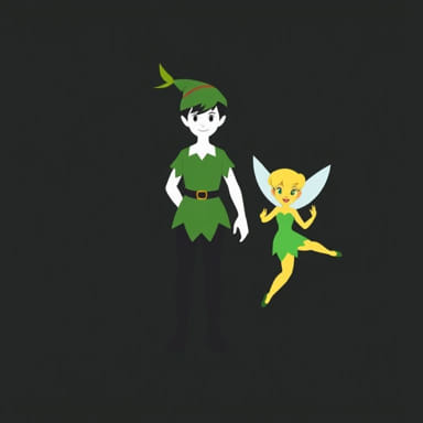 Peter Pan And Tinkerbell Costume
