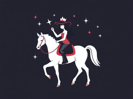 Queen Of Sparkles Cowgirl