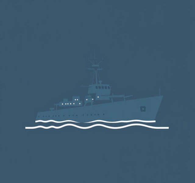 Russian Cruiser Marshal Ustinov