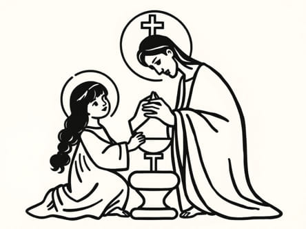 Zia Dantes First Communion