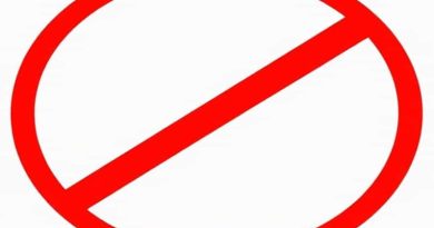 Colour Of Prohibition Sign