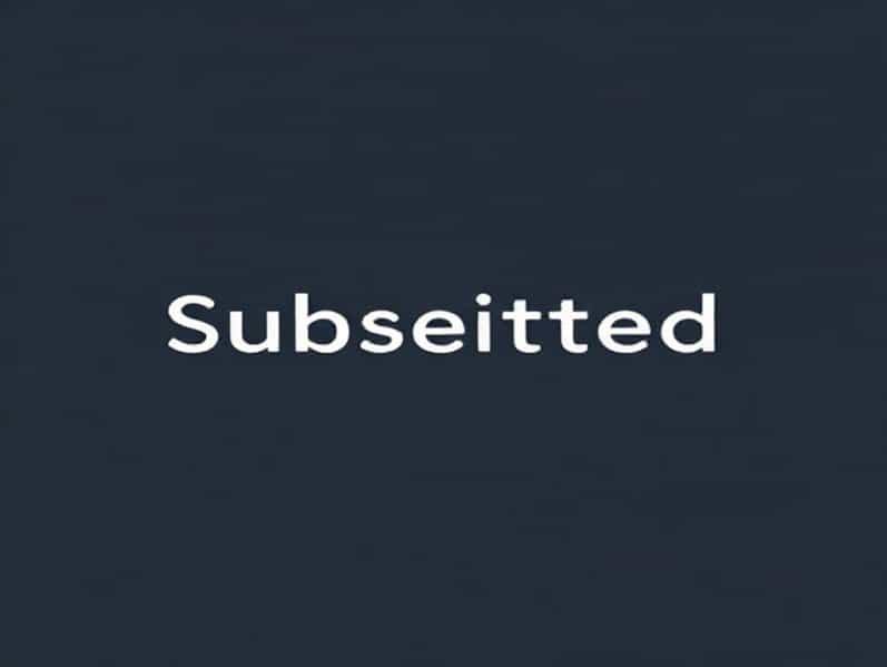 Correct Spelling Of Submitted