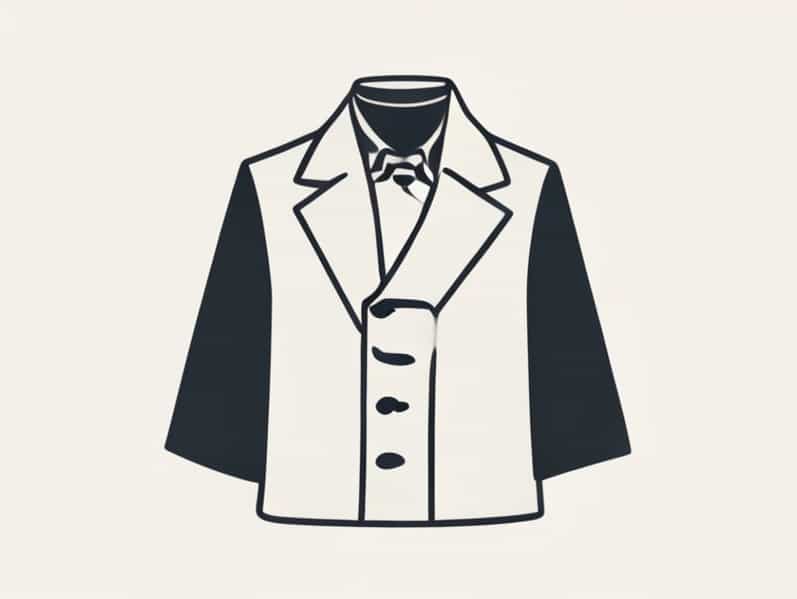 Double Breasted Cassock Alb