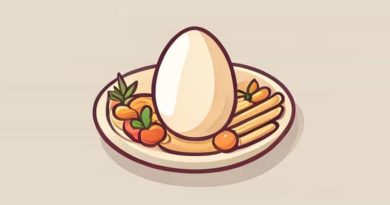 Egg On Seder Plate