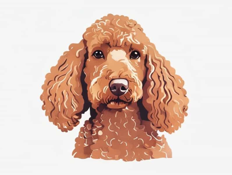 English Setter Poodle Mix