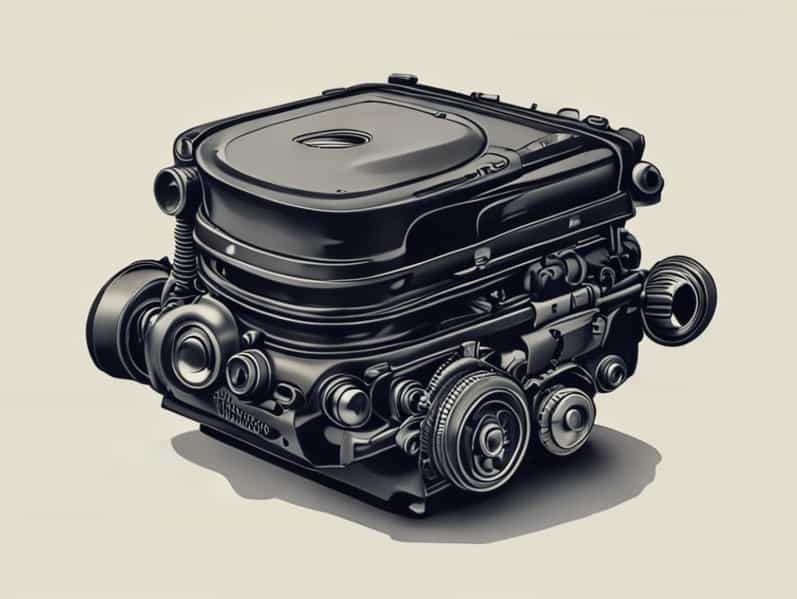 Felix Wankel Rotary Engine