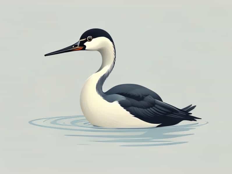 Female Great Crested Grebe