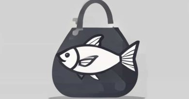 Fish Bag Novelty Carafe