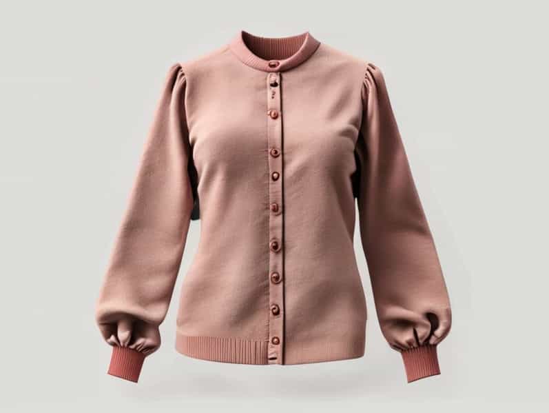 Full Sleeve Woolen Blouse