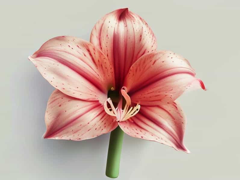 Giant Amaryllis In Wax