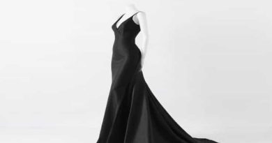 Norma Kamali Fishtail Gown