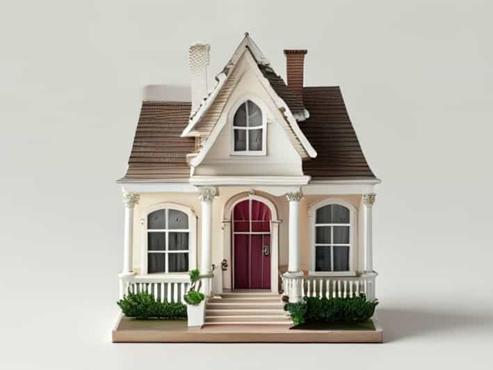 Queen Anne Dollhouse Kit