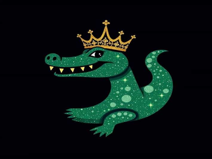 Queen Of Sparkles Alligator