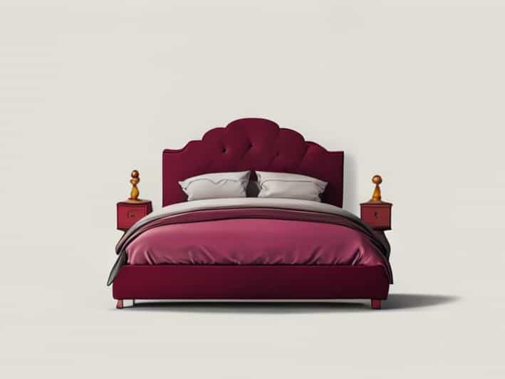 Queen Velvet Bed Frame