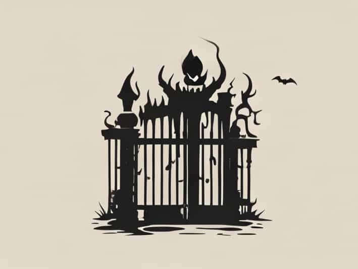 Spirit Halloween Demonic Gatekeeper