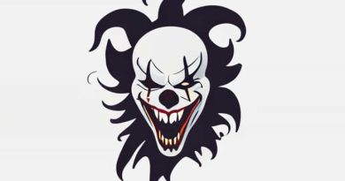 Spirit Halloween Thrashing Clown