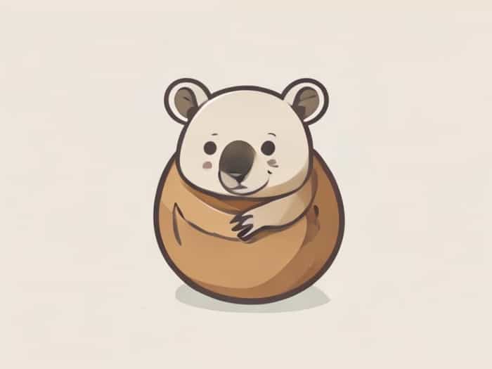 Baby Wombat In Pouch