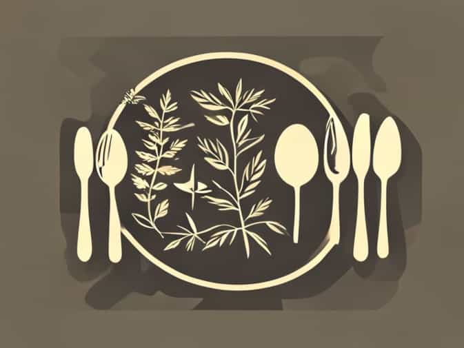 Bitter Herbs Seder Plate