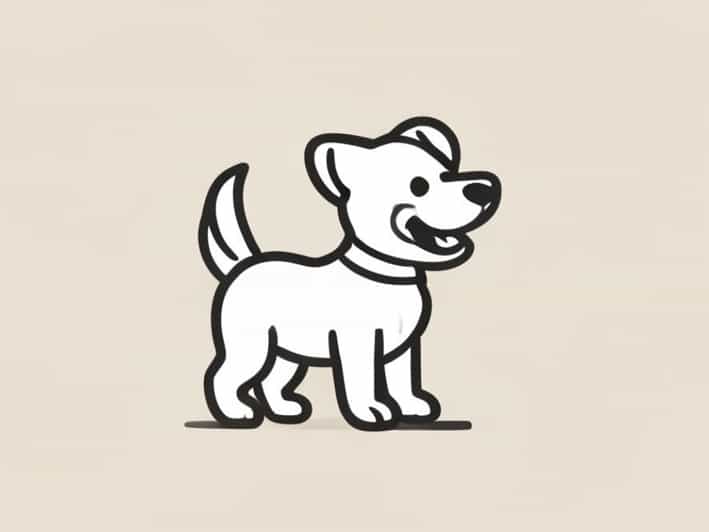 The Dog Wagged Its Tail Excitedly