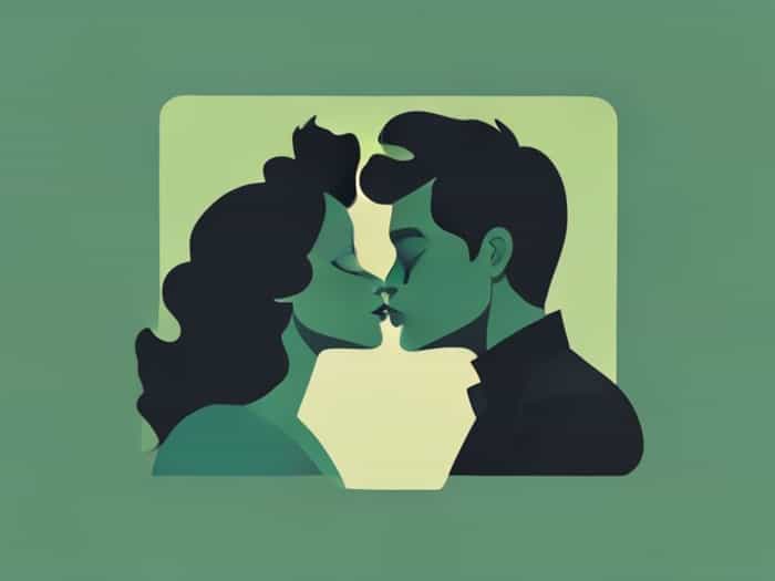 Zelena And Rumple Kiss