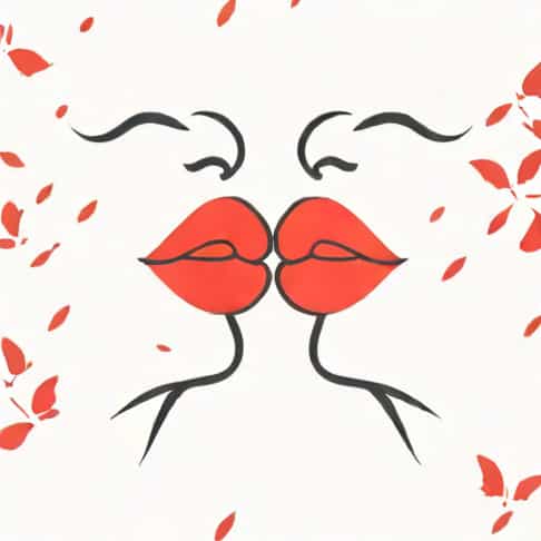 Backdrop For A Memorable Kiss Nyt