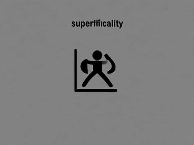Different Word For Superficiality