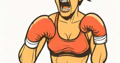 Female Boxer Yells This Is Unjust