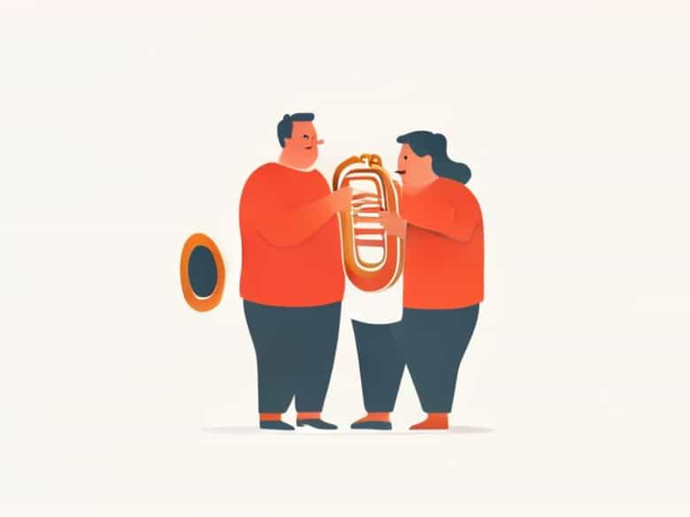 Following Fat People With A Tuba