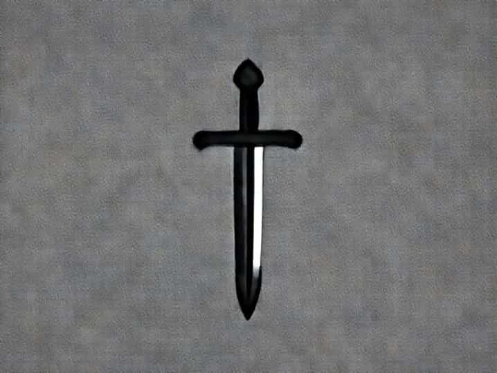 Knights Templar Ceremonial Sword