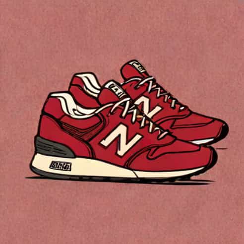 New Balance 9060 Washed Burgundy