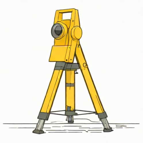 Optical Plummet In Total Station