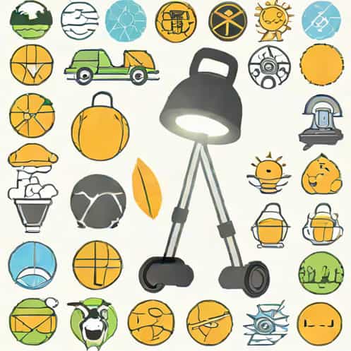 Globber Junior Foldable Lights Ecologic