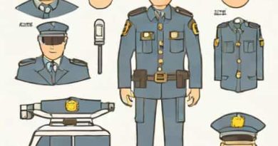 How To Draw A Policeman In Full Uniform