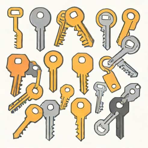 Keys Are Used To Perform Specific Tasks