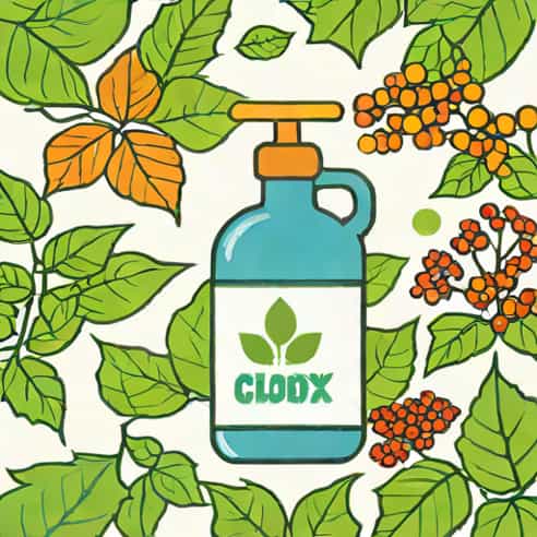 Killing Poison Ivy With Clorox Vinegar