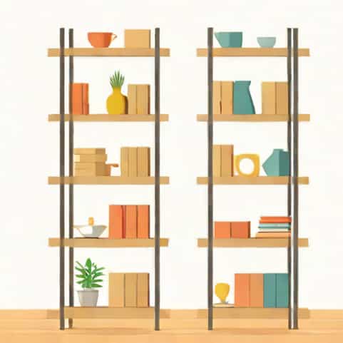 Narrow Shelving Units For Small Spaces