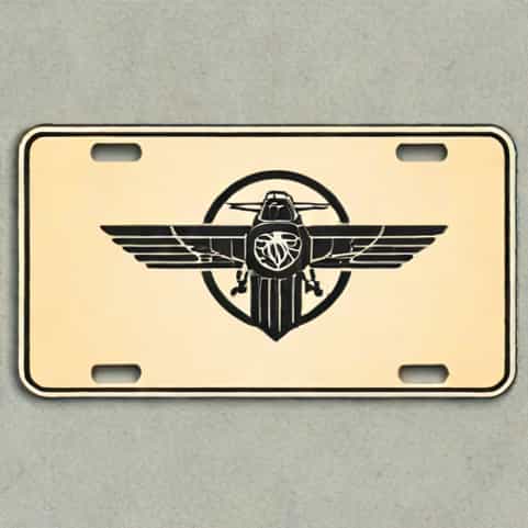 Pa Expeditionary Forces License Plate