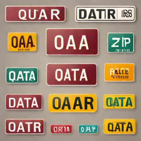Qatar Significant Number Plates Release