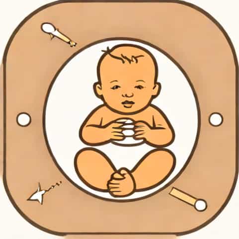 Resembling An Infant Babyish Codycross