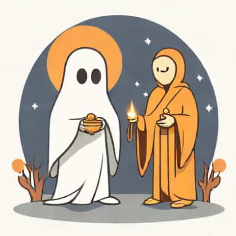 The Lovelorn Ghost And The Magical Monk
