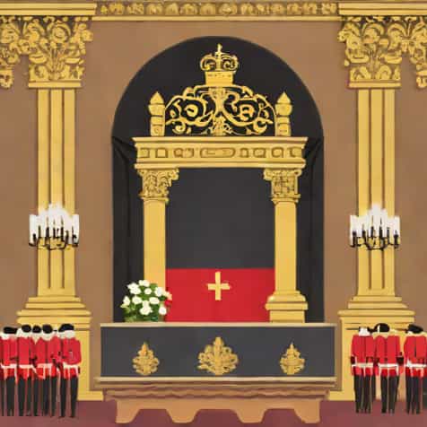 What Was Pipped At The Queen'S Funeral