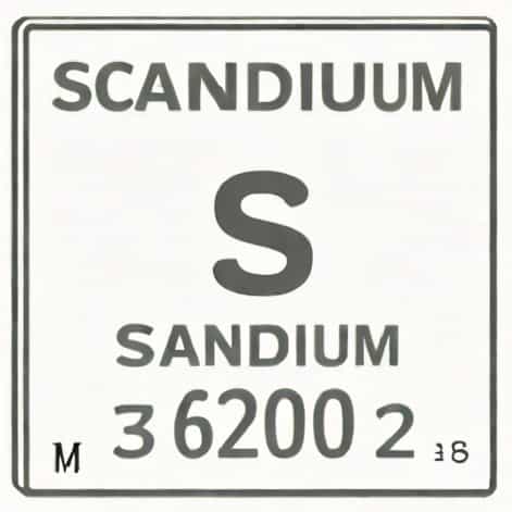 Where Is Scandium On The Periodic Table