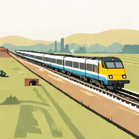 York To Penzance Train On The Statesman