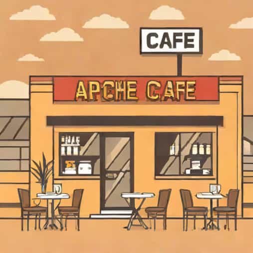 Apache Cafe Middle Wallop