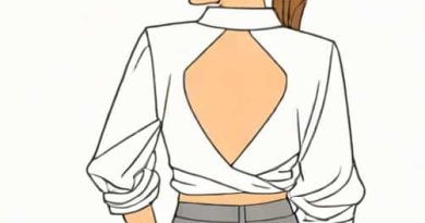 Design Of Backless Blouse